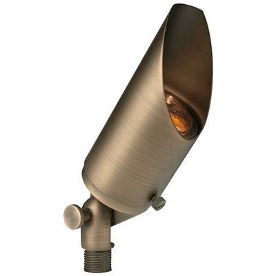 ABBA 12V Cast Brass Spot Light - Natural or Dark Brass Finish - Sonic Electric