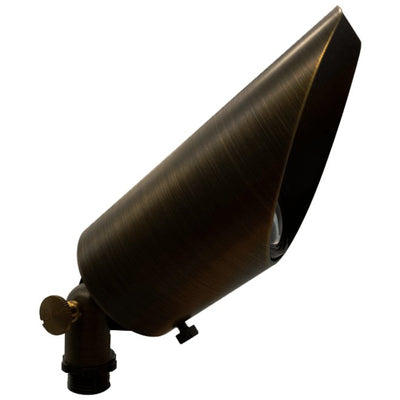 ABBA 12V Cast Brass Spot Light - Natural or Dark Brass Finish - Sonic Electric