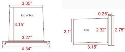 ABBA 12V Cast Brass Surface Mount LED Step Light - 3000K, Warm White - Sonic Electric