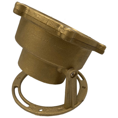 ABBA 12V Natural Brass LED Underwater Flood/Pond Light - Bulb Sold Seperately - Sonic Electric