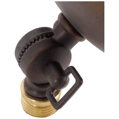 ABBA 12V Natural Brass Round Flood Light/Spot Light - Bulb Not Included - Sonic Electric