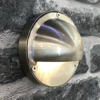 ABBA 12V Stainless Steel LED Deck Light - Bulb Sold Separately - Sonic Electric
