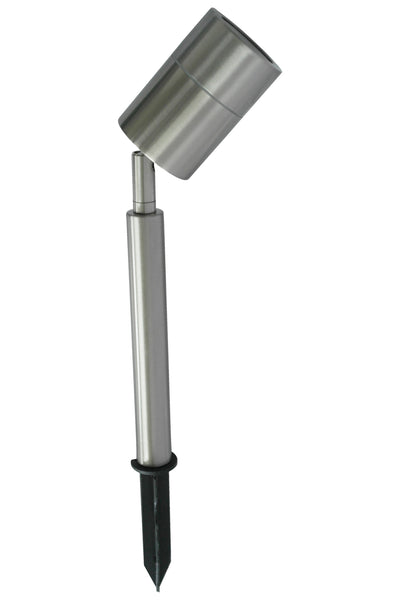 ABBA 12V Stainless Steel LED Spot Light - Black or Silver Finish - Sonic Electric
