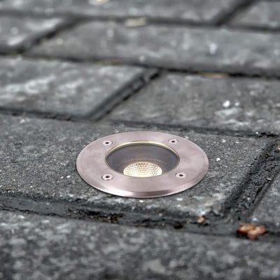 ABBA 12V Stainless Steel Round LED In-Ground Well Light - Sonic Electric