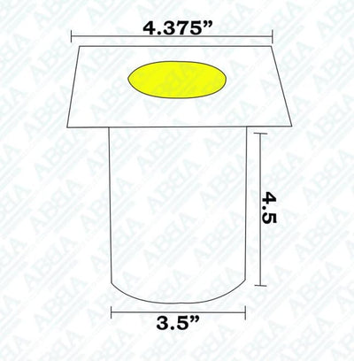 ABBA 12V Stainless Steel Square LED In-Ground Well Light - Sonic Electric