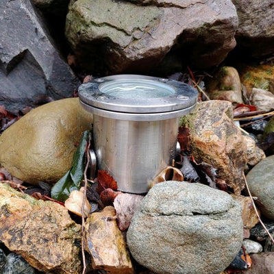 ABBA 12V Stainless Steel Underwater Pond Light - Sonic Electric