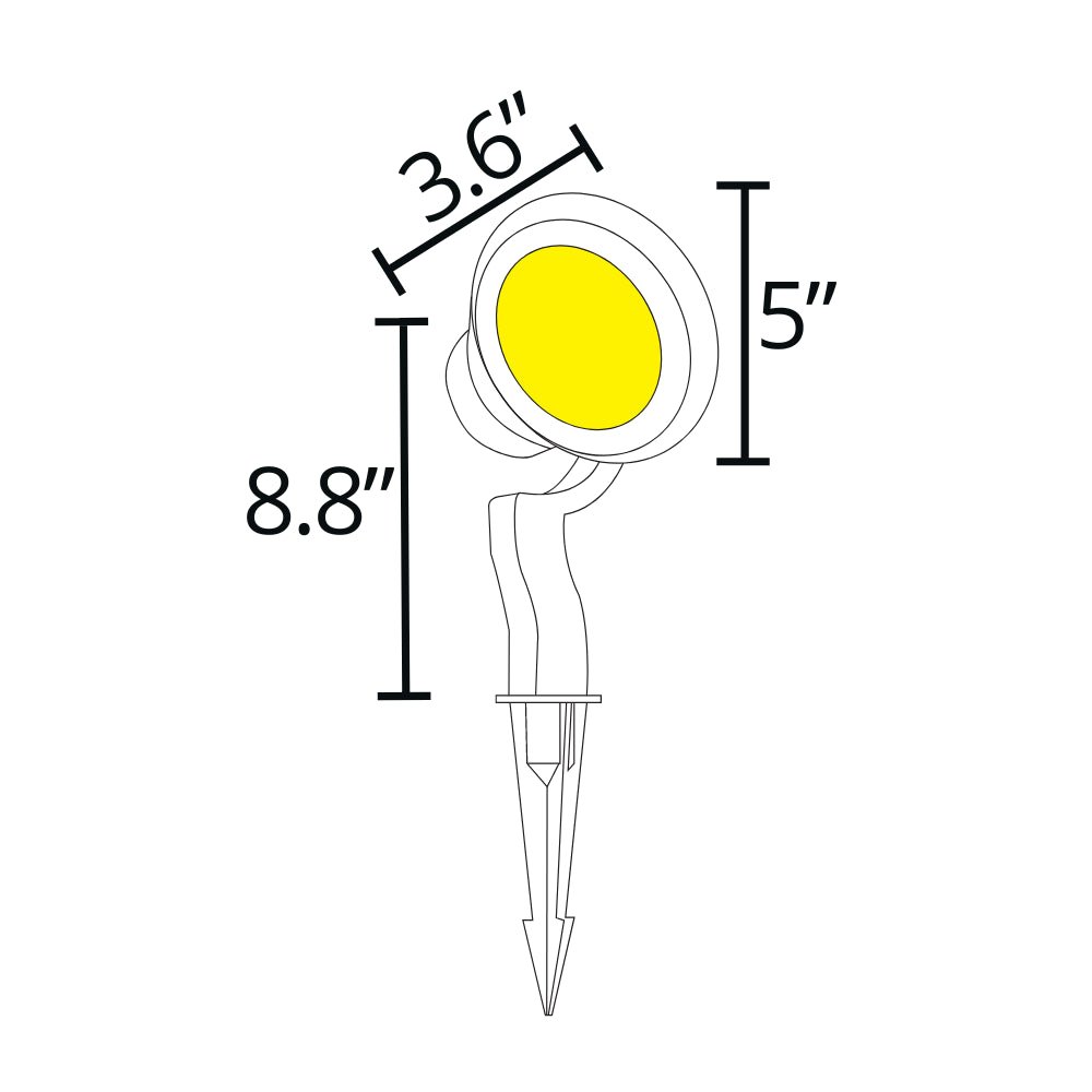 ABBA 12W Built-In RGBW LED Spot Light - Sonic Electric