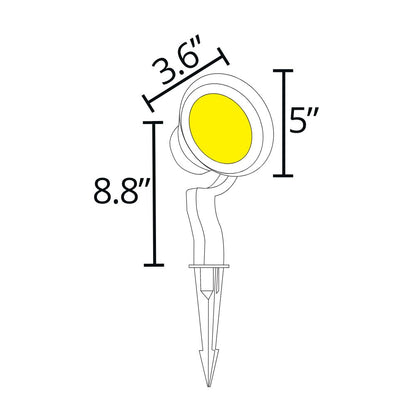 ABBA 12W Built-In RGBW LED Spot Light - Sonic Electric