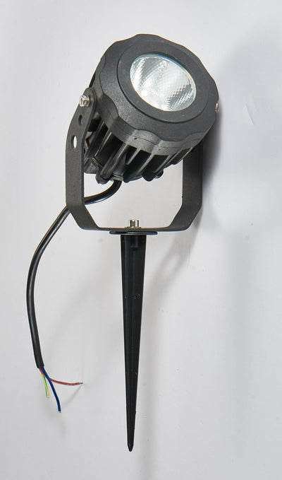 ABBA 12W Cast Aluminum Tree/Spot Light - 3000K, Warm White - Sonic Electric