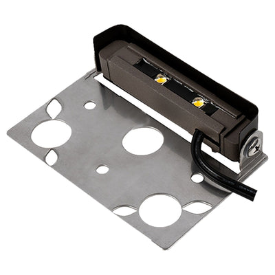 ABBA 1W 12V Aluminum LED Hardscape Edge Light - 3000K, Warm White - Sonic Electric
