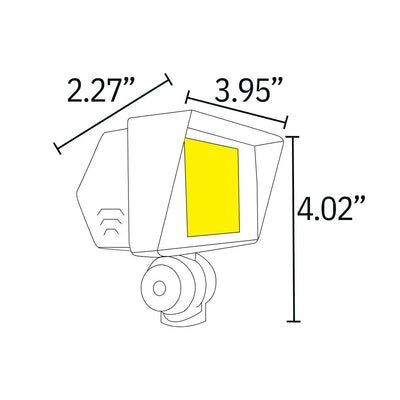 ABBA 3-Power 3-CCT Square Brass LED Spot Light - Sonic Electric