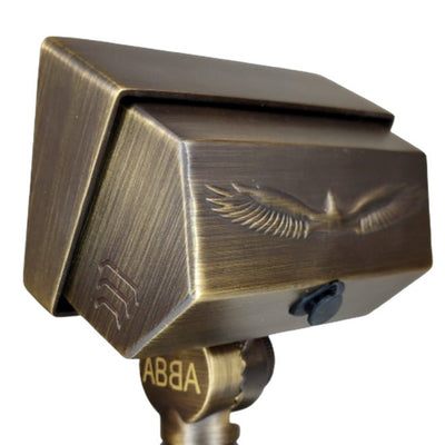 ABBA 3-Power 3-CCT Square Brass LED Spot Light - Sonic Electric