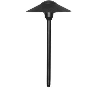 ABBA 3W 12V 18.5" Cast Aluminum Mushroom Path Light - 3000K, Warm White - Sonic Electric