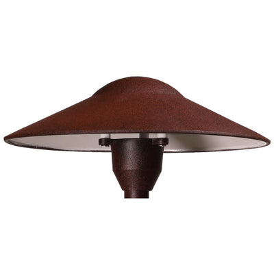 ABBA 3W 12V 18.5" Cast Aluminum Mushroom Path Light - 3000K, Warm White - Sonic Electric