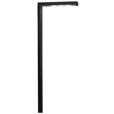 ABBA 3W 12V 20" Aluminum Modern LED Bollard Path Light - Warm White, 3000K - Sonic Electric