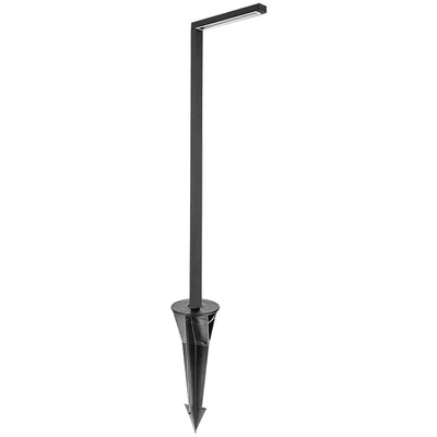 ABBA 3W 12V 20" Aluminum Modern LED Bollard Path Light - Warm White, 3000K - Sonic Electric