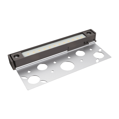 ABBA 3W 12V Aluminum LED Hardscape Edge Light - 3000K, Warm White - Sonic Electric