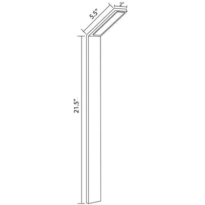 ABBA 3W 12V CD59 Stainless Steel Linear Path Light -3000K - Sonic Electric