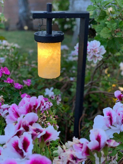 Abba 3W 12V Stainless Steel LED Hanging Marble Path Light - 3000K, Warm White - Sonic Electric