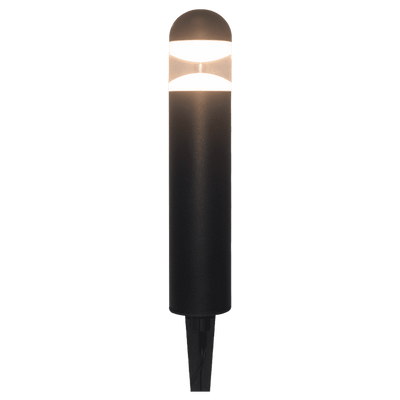 ABBA 3W Aluminum LED Path Light - 3000K, Black Finish - Sonic Electric
