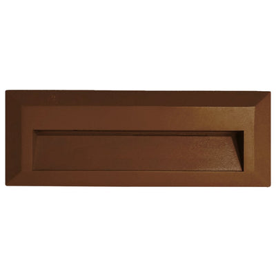 ABBA 3W Cast Aluminum Edge LED Step Light - Black or Bronze Finish - Sonic Electric