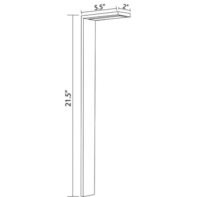 ABBA 3W Stainless LED Path Light- Multiple Finishes - Sonic Electric