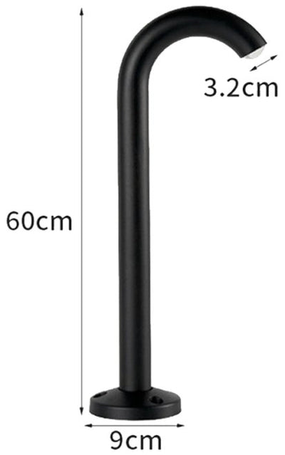 ABBA 5W 12V 20" Aluminum Garden LED Path Light - 3000K, Warm White - Sonic Electric
