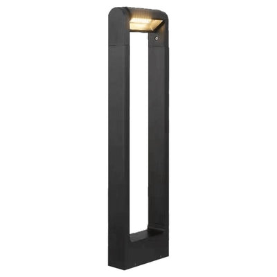 ABBA 8W 12V 24" Aluminum Vertical Adjustable LED Bollard Path Light - Warm White, 3000K - Sonic Electric
