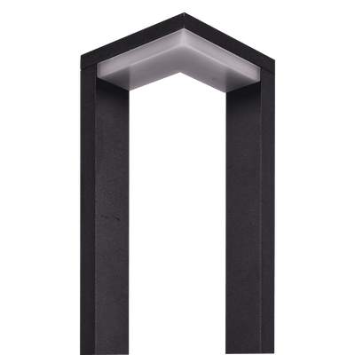 ABBA 8W LED Path Light - 3000K, Black Finish - Sonic Electric