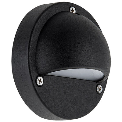 ABBA Aluminum Black LED Steo/Deck Light - Light Bulb Sold Seperately - Sonic Electric