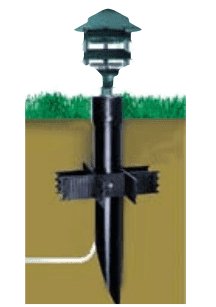 ABBA Heavy Duty PVC Post With Cap - Sonic Electric