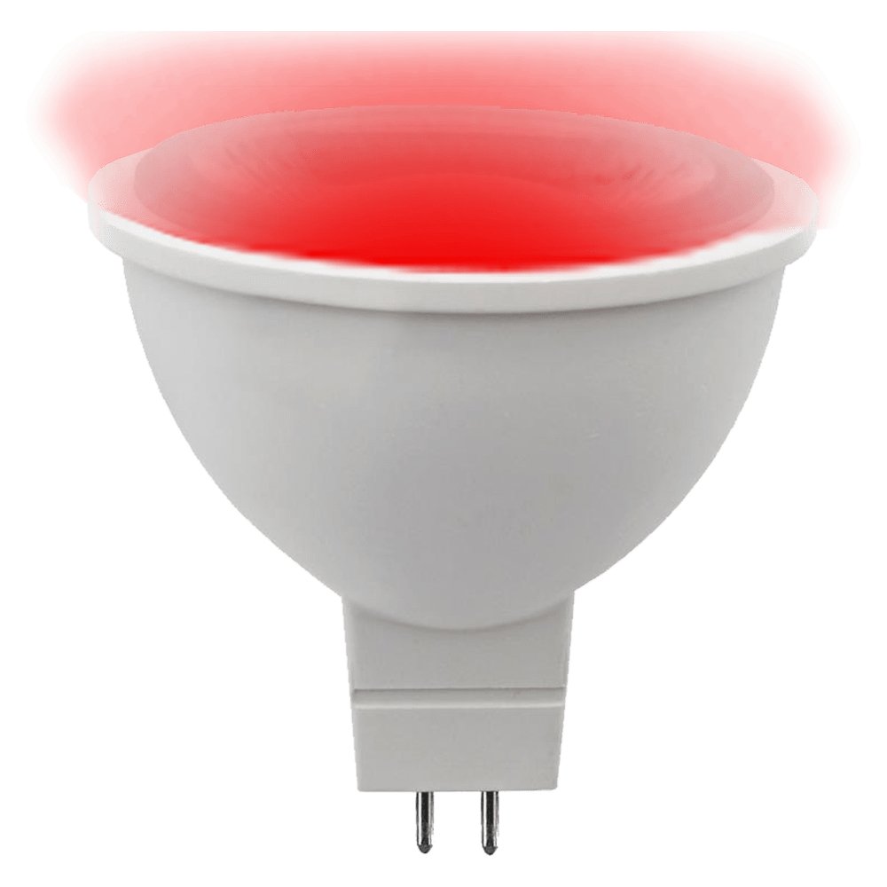ABBA MR16 5W 12V Dimmable LED Color Light Bulb - Red, Green or Blue - Sonic Electric