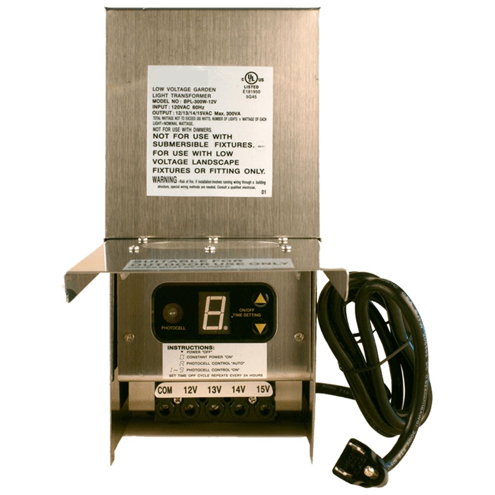 ABBA Multi-Tap 300W Digital Stainless Steel Transformer - Sonic Electric