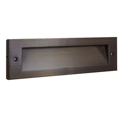 ABBA STB18 Integrated 3W 12V Brass LED Step Light - Sonic Electric