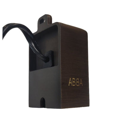 ABBA STB19 Integrated 3W 12V Brass Mini LED Step Light - Sonic Electric