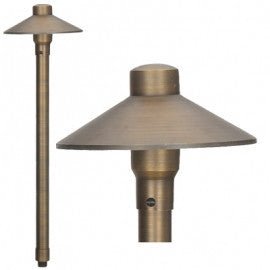 Best Quality Lighting LV23 Die Cast Brass Low Voltage 12V Path Light - Sonic Electric