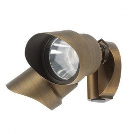 Best Quality Lighting LV72 Die Cast Brass Low Voltage Wall Mount Light- Double Head - Sonic Electric