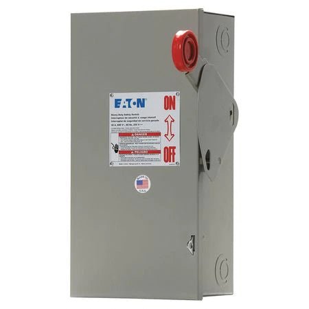Eaton DH361UGK 30A 600V Steel Safety Switch - Sonic Electric