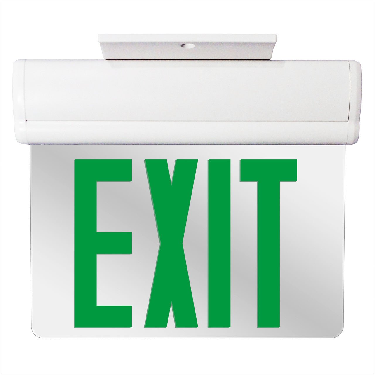 Edge Lit LED Emergency Exit Light- Green - Sonic Electric