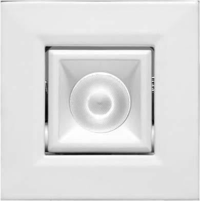 Elco 1" Square Recessed Oak Pull Down - Multiple Finishes/Color Temperatures