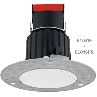 Elco 1" Trimless Round Recessed Oak Downlight - Multiple Finishes/Color Temperatures