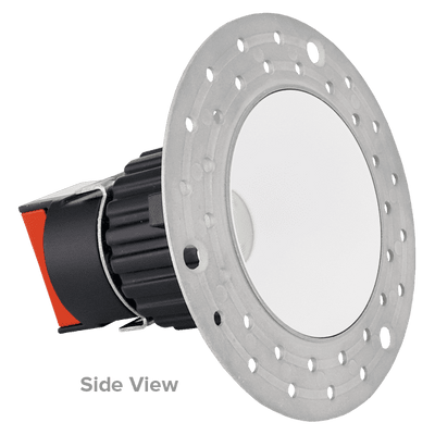 Elco 1" Trimless Round Recessed Oak Downlight - Multiple Finishes/Color Temperatures - Sonic Electric