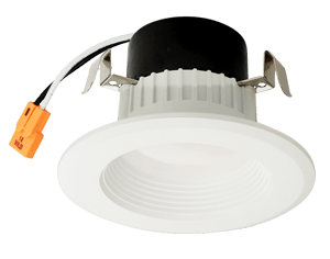Elco 10W 120V 3" Round LED Baffle Insert with 5-CCT Switch - 710 Lumens