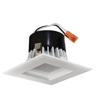 Elco 10W 120V 4" LED Baffle Insert with 3-CCT Switch - Multiple Finishes