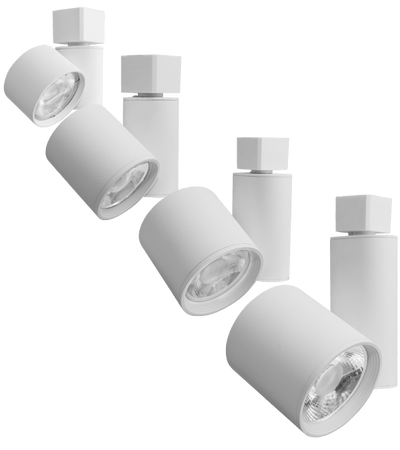 Elco 10W - 40W LED Gordian Track Fixture - Multiple Finishes/Color Temperatures