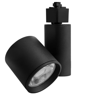Elco 10W - 40W LED Gordian Track Fixture - Multiple Finishes/Color Temperatures - Sonic Electric