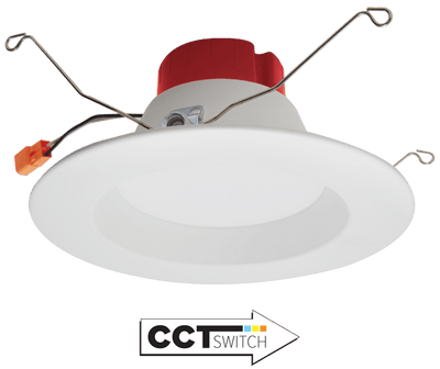 Elco 12-20W 120V 5"/6" Five-Color Temperature Switch LED Reflector Inserts