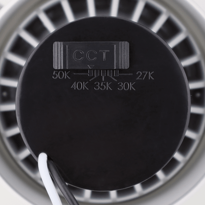 Elco 120V 15W/18W 6" Super Sloped Ceiling LED Reflector Inserts with 5-CCT Switch - Sonic Electric