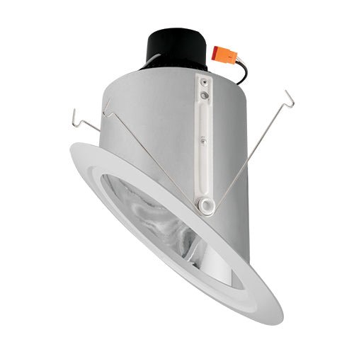 Elco 120V 15W/18W 6" Super Sloped Ceiling LED Reflector Inserts with 5-CCT Switch - Sonic Electric