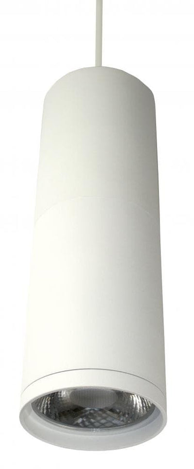 Elco 120V 40W 4" LED Diecast Aluminum Pendant with 3CCT Switch - White or Black Finish
